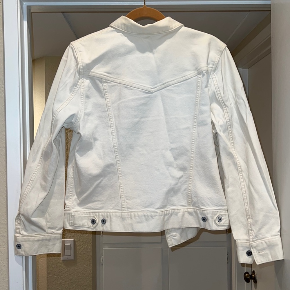 White Denim Jacket - image 2